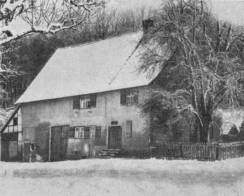 Leprosenhaus um 1900