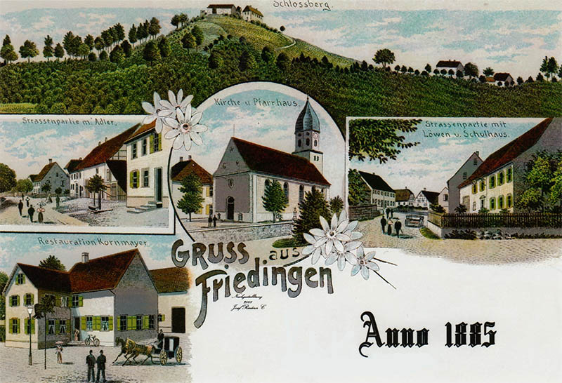 Postkarte Friedingen