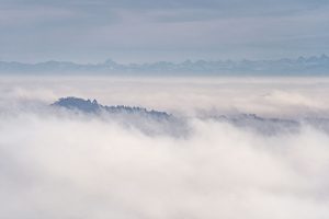 Friedinger Schlössle im Nebel